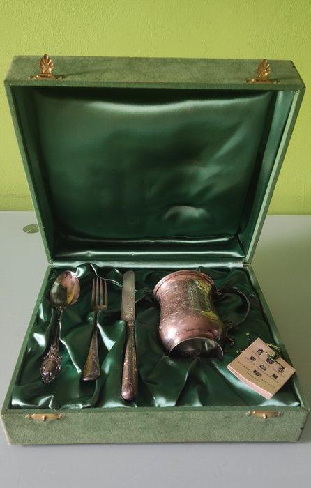 Theeservies - Zilver - Oud zilver Engels, Antiek en Kunst, Antiek | Goud en Zilver