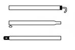 Campking Luifelnokstok 22/19mm 180-250cm Premium, Caravans en Kamperen, Tenten, Nieuw