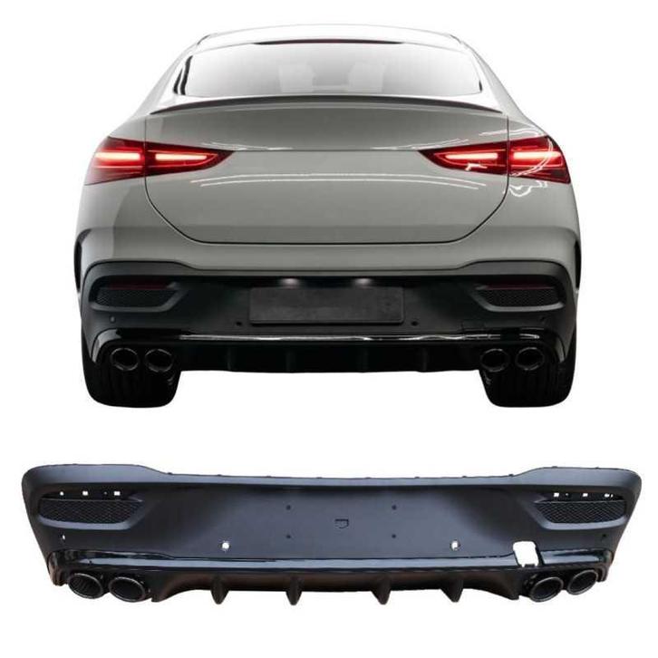 Diffuser voor mercedes gle coupé c167 zwart rond, Auto-onderdelen, Carrosserie en Plaatwerk, Nieuw