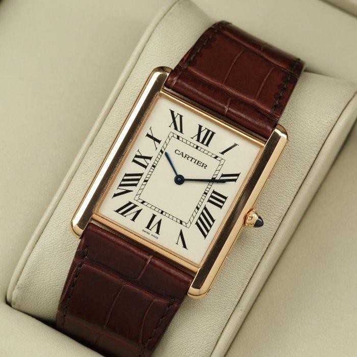 Cartier - Tank Louis XL Rose Gold - 3280 - Heren - 2010-2020, Sieraden, Tassen en Uiterlijk, Horloges | Heren