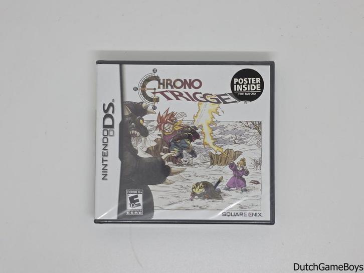 Nintendo DS - Chrono Trigger + Poster - USA - New & Sealed, Spelcomputers en Games, Games | Nintendo DS, Gebruikt, Verzenden
