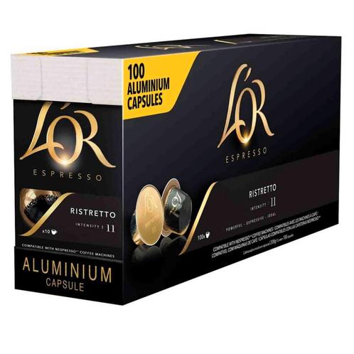 Koffiecups Lor Ristretto Espresso - 100 stuks, Zakelijke goederen, Kantoor en Winkelinrichting | Kantoorartikelen, Verzenden