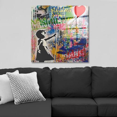 Wallity Decoratief Gehard Glas Schilderij CAM4124_7070, Huis en Inrichting, Woonaccessoires | Overige, Verzenden