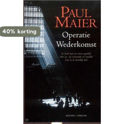 OPERATIE WEDERKOMST 9789023991069 Paul Maier, Boeken, Thrillers, Gelezen, Verzenden
