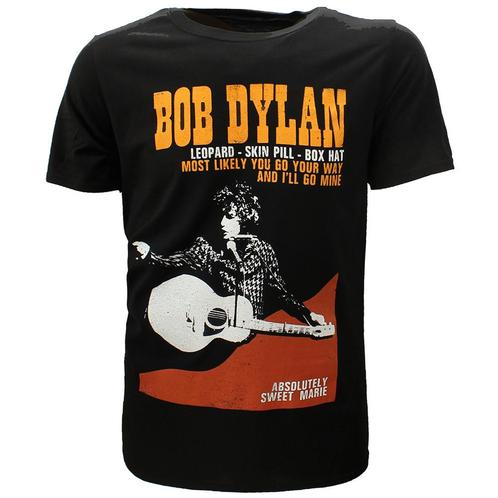 Bob Dylan Sweet Marie T-Shirt - Officiële Merchandise, Kleding | Heren, T-shirts, Verzenden