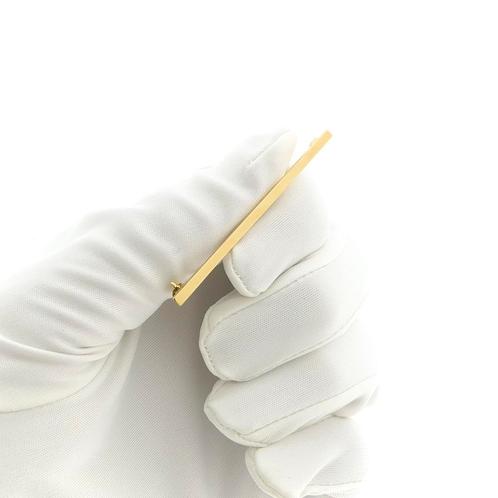 Gouden smalle broche | Vintage (lange broche, gouden broche), Sieraden, Tassen en Uiterlijk, Broches, Overige kleuren, Gebruikt