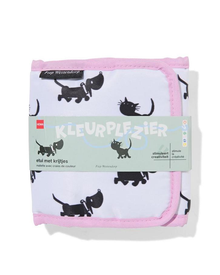 HEMA Takkie en Siepie etui met krijtjes, Diversen, Agenda's, Nieuw, Verzenden