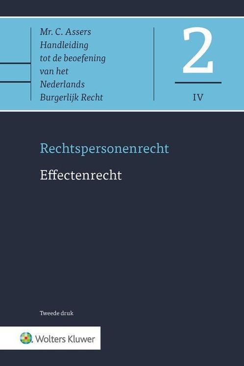 9789013169584 Asser-serie 2-IV - Effectenrecht, Boeken, Studieboeken en Cursussen, Nieuw, Verzenden