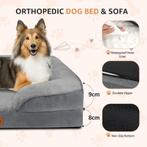 Hondenmand Orthopedisch - Hondenkussen - Hondenbed - Grijs -, Verzenden, Nieuw