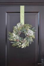 2dekans | House of Seasons Alva Kerstkrans - Ø40 cm - Groen, Diversen, Ophalen of Verzenden, Zo goed als nieuw