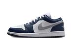 Jordan 1 Low Wolf Grey Midnight Navy, Nieuw