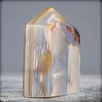 Natuurlijk agaat obelisk kristal uit Brazilië – Meesterwerk, Verzamelen, Mineralen en Fossielen