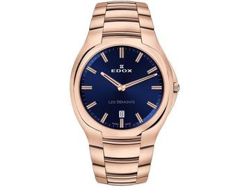 Veiling - Edox 56003 37R BUIR Les Bémonts Heren Horloge beschikbaar voor biedingen