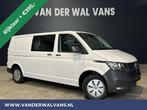 Volkswagen Transporter | 2.0 TDI L2H1 Dubbele Cabine Euro6, Auto's, Bestelauto's, Gebruikt, Euro 6, Volkswagen, Wit