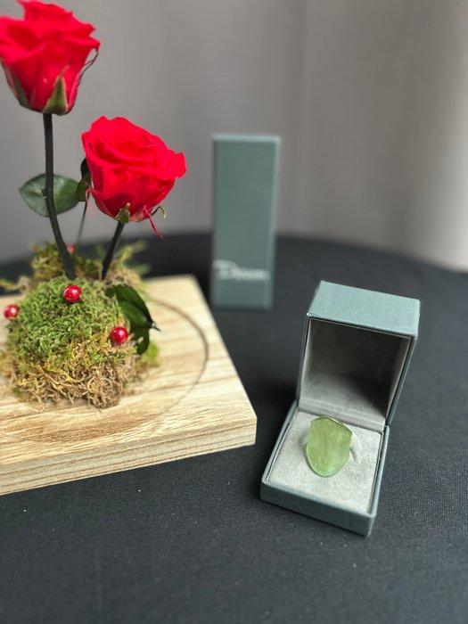 René Lalique - Kristalpaté - Ring - Daum- Vert, Antiek en Kunst, Antiek | Glas en Kristal