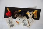 Steiff: 4x Teddybeer pins, clubartikel, 1990-2000. -