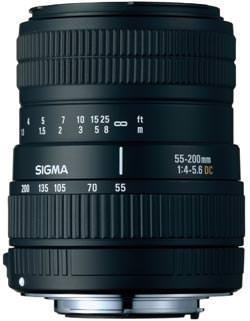 Sigma Zoom 55-200mm f/4-5.6 DC voor Nikon D AF Mount, Audio, Tv en Foto, Fotografie | Lenzen en Objectieven, Zo goed als nieuw