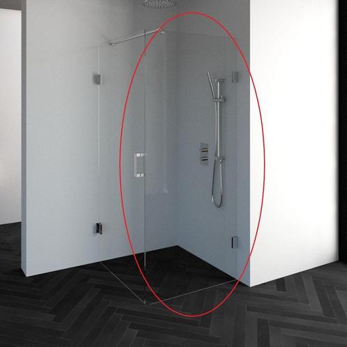 Inloopwand Profielloos Just Creating W1 110 cm Zonder Beslag, Doe-het-zelf en Verbouw, Sanitair, Douche, Nieuw, Ophalen of Verzenden