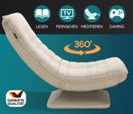 Relax Lounger Aberdeen Stof Creme (Meubelen, Interieur), Verzenden, Nieuw
