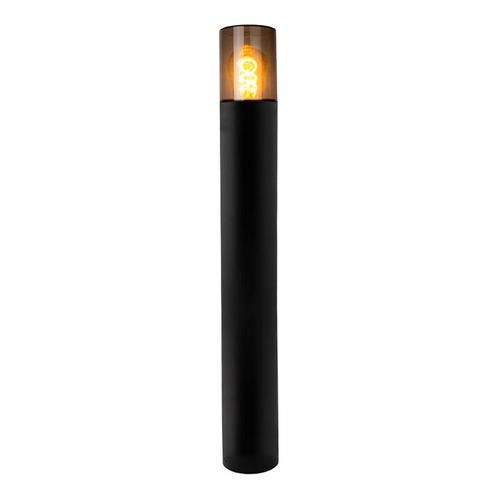 LED Tuinpaal - Staande buitenlamp met Smoked Glas | 80cm, Tuin en Terras, Buitenverlichting, Waterbestendig, Led, Netvoeding, 50 tot 250 watt