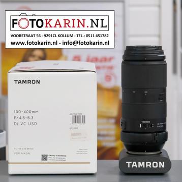 Tamron 100-400mm f4.5-6.3 Di VC USD Nikon |Foto Karin Kollum beschikbaar voor biedingen