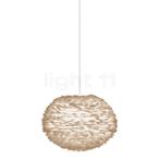 Umage Eos Hanglamp, lampenkap bruin/kabel wit - ø¸45 cm, Huis en Inrichting, Lampen | Hanglampen, Nieuw, Verzenden