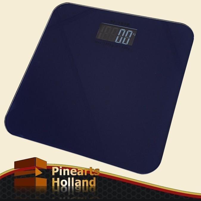 Digitale personenweegschaal in Blauw (180kg x 100g), Doe-het-zelf en Verbouw, Weegschalen, Overige typen, Nieuw, 100 tot 200 kg