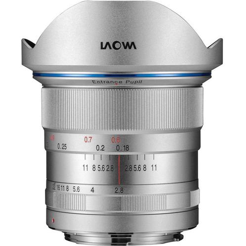 Laowa 12mm f/2.8 Zero-D Silver Canon, Audio, Tv en Foto, Fotografie | Lenzen en Objectieven, Groothoeklens, Nieuw, Ophalen of Verzenden