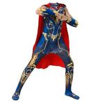 Thor met cape - 140 (8-9 Jaar) - Verkleedkleding, Kinderen en Baby's, Carnavalskleding en Verkleedspullen, Nieuw, Ophalen of Verzenden