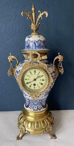 Klok - Brons, Glas, Porselein - 1850-1900, Antiek en Kunst