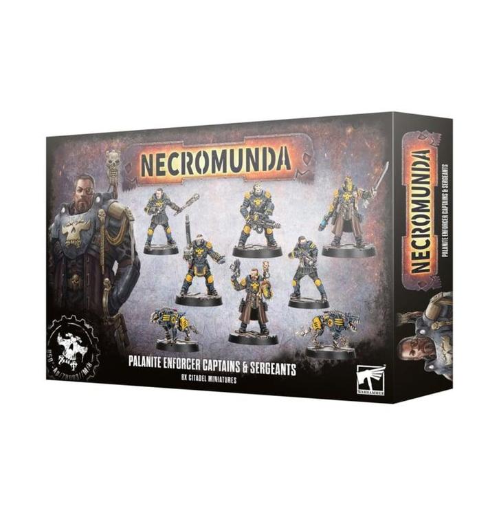 Necromunda Palanite Enforcer Captains and Sergeants, Hobby en Vrije tijd, Wargaming, Nieuw, Ophalen of Verzenden