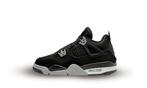 Air Jordan 4 Retro Black Canvas (GS), Kleding | Dames, Schoenen, Nieuw