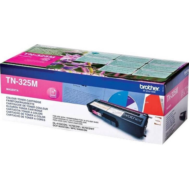 Brother TN-325M Tonercartridge – Magenta – Open doos model, Computers en Software, Printerbenodigdheden, Toner, Nieuw, Ophalen of Verzenden