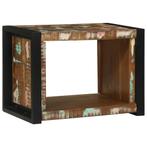 vidaXL Wandcube Bruin 55 x 35 x 40 cm Massief gerecycled, Huis en Inrichting, Verzenden, Nieuw