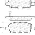 StopTech Sport Brake Pads w/Shims and Hardware - Rear -, Ophalen of Verzenden, Nieuw