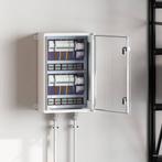 vidaXL Bedieningskast Grijs 47 x 20 x 50 cm ABS Kunststof, Verzenden, Nieuw