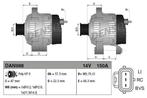 Dynamo / Alternator LAND ROVER RANGE ROVER,SPORT,I (2.7..., Ophalen of Verzenden, Nieuw