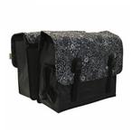 Beck Dubbele Fietstas Classic Blackish Pattern, Verzenden, Nieuw