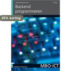 Backend programmeren / MBO-ICT 9789057523854, Boeken, Verzenden, Zo goed als nieuw, Gabriel Sánchez Cano