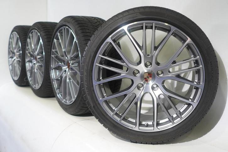 Porsche Panamera 971 21 inch velgen Pirelli Winterbanden Ori, Auto-onderdelen, Banden en Velgen, Velg(en), Gebruikt, 21 inch, Winterbanden