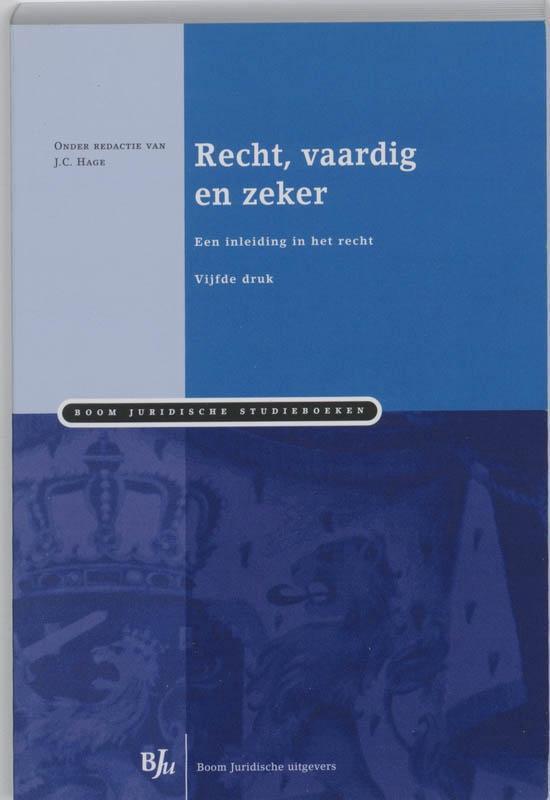 Boom Juridische studieboeken - Recht, vaardig, 9789089742964, Boeken, Studieboeken en Cursussen, Zo goed als nieuw, Verzenden