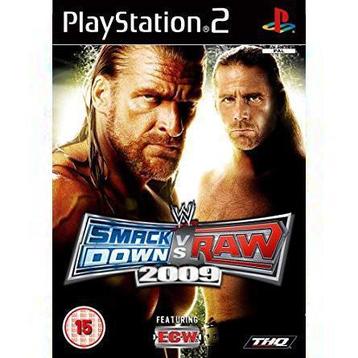 WWE Smackdown vs Raw 2009 PS2 Garantie & morgen in huis! beschikbaar voor biedingen