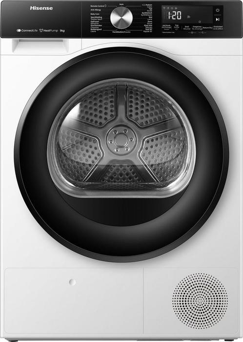 Hisense Dh3s902bw3 Warmtepompdroger 9kg, Witgoed en Apparatuur, Wasdrogers, Nieuw, Voorlader, 85 tot 90 cm, Ophalen of Verzenden