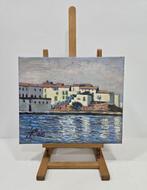 Jordi Curós Ventura (1930-2017) - Ventanas al mar, Antiek en Kunst, Kunst | Schilderijen | Klassiek
