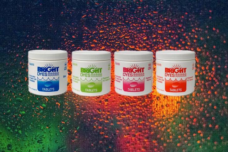 Lekkage |  4 verschillende lekdetectie kleurstof tabletten., Doe-het-zelf en Verbouw, Overige Doe-het-zelf en Verbouw, Nieuw, Verzenden