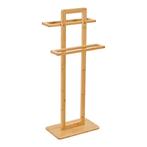 [en.casa] Handdoekrek Træna 85x33,5x20 cm bamboe, Huis en Inrichting, Badkamer | Badtextiel en Accessoires, Verzenden, Nieuw
