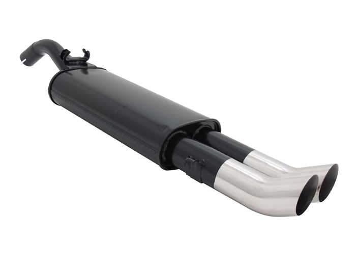 Novus sportuitlaat Vw Golf 2 2x76mm DTM einddemper, Auto-onderdelen, Uitlaatsystemen, Nieuw, Verzenden