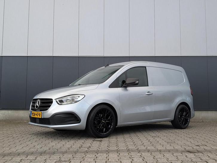 Mercedes-Benz Citan 108 CDI Pro AIRCO CRUISE M-BUX LM VELGEN, Auto's, Bestelauto's, Onderhoudsboekje, Lease, Grijs, Handgeschakeld