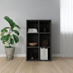 vidaXL Boekenkast/dressoir 66x30x98 cm bewerkt hout zwart, Verzenden, Nieuw, 50 tot 100 cm, Minder dan 100 cm