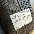2 x Michelin 255-50-19 Winterbanden 8mm, 19 inch, Gebruikt, 255 mm, Band(en)
